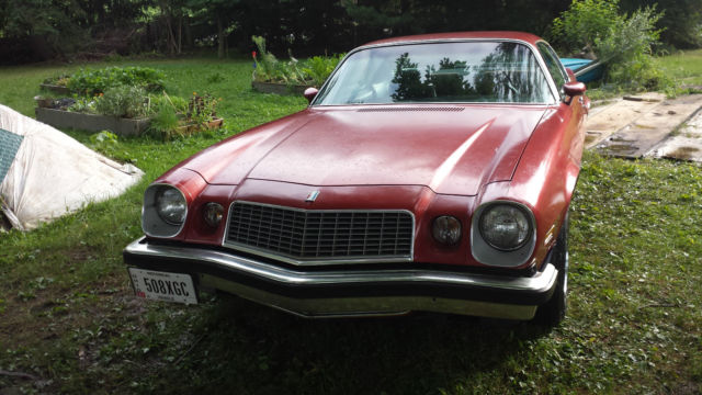1976 Firethorn Red Chevrolet Camaro Coupe