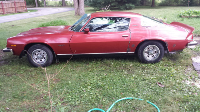 1976 Firethorn Red Chevrolet Camaro Coupe