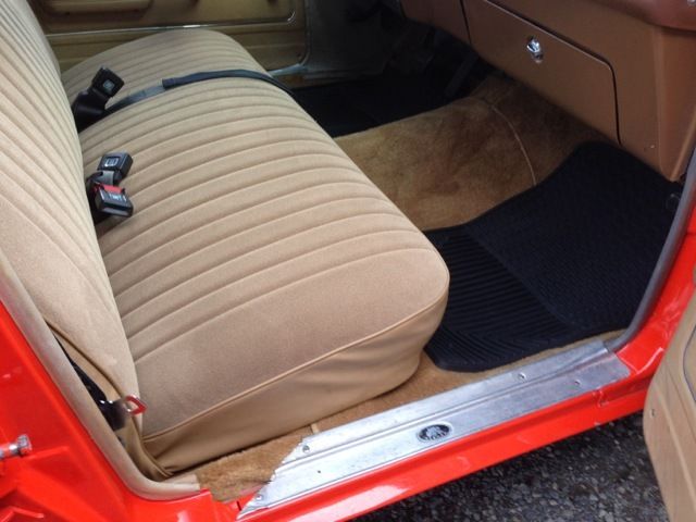 19760000 Orange Chevrolet Nova Sedan