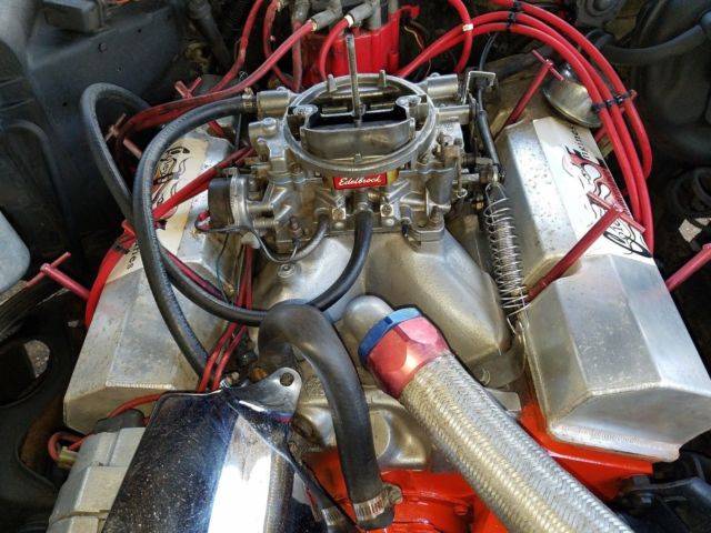 1976 Orange Chevrolet Nova 2 door