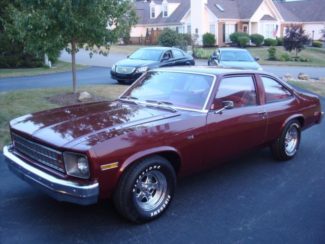 1976 bronze Chevrolet Nova Coupe