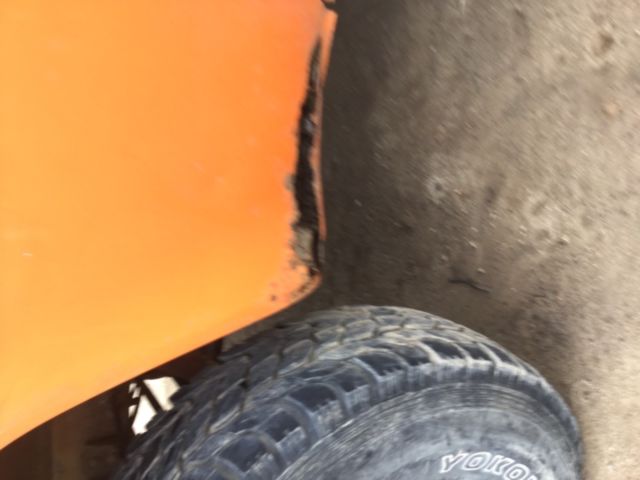 1976 Orange Chevrolet 1500 Step side