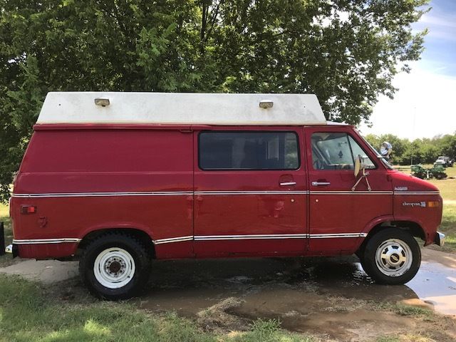 1976 Red Chevrolet Other Cargo Van