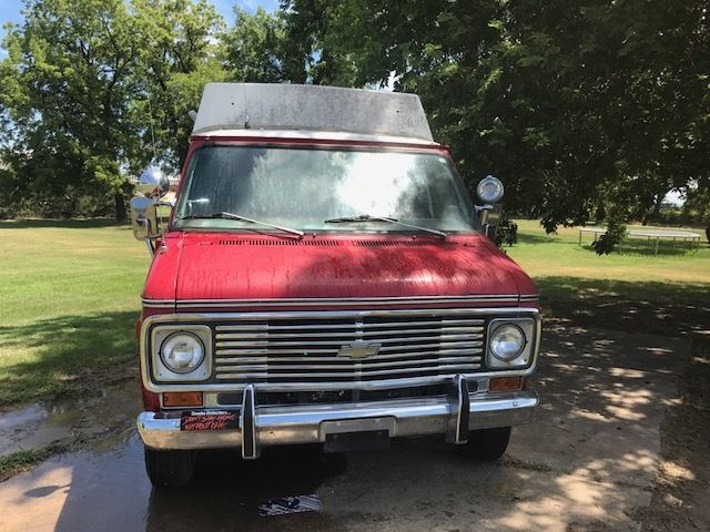 1976 Red Chevrolet Other Cargo Van