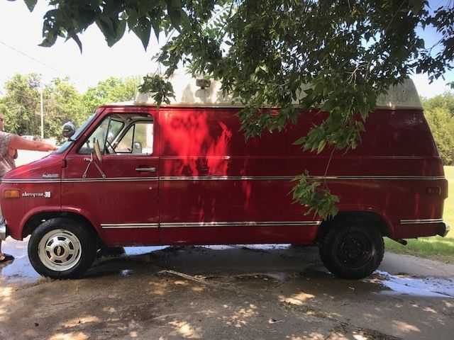 1976 Red Chevrolet Other Cargo Van