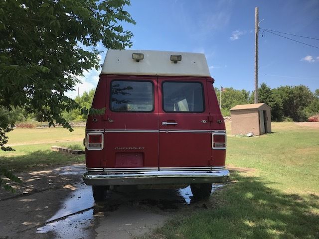 1976 Red Chevrolet Other Cargo Van