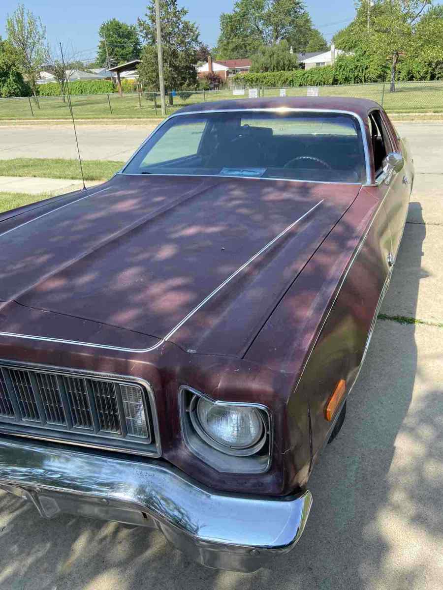 1976 Red Chrysler Plymouth