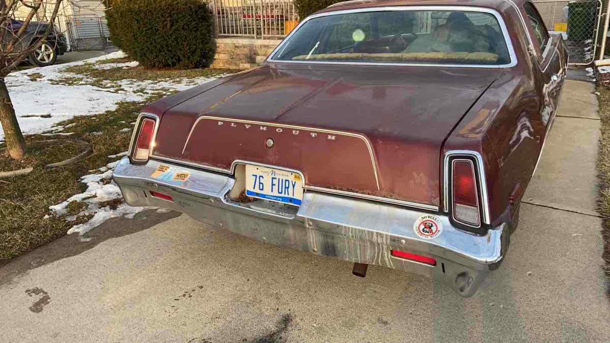 1976 Red Chrysler Plymouth