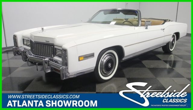 1976 White Cadillac Eldorado