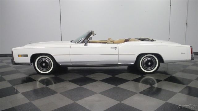 1976 White Cadillac Eldorado