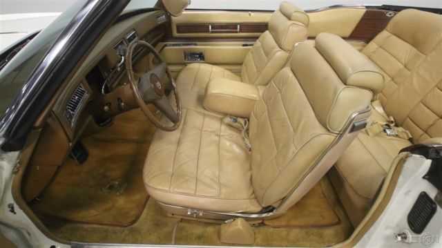 1976 White Cadillac Eldorado