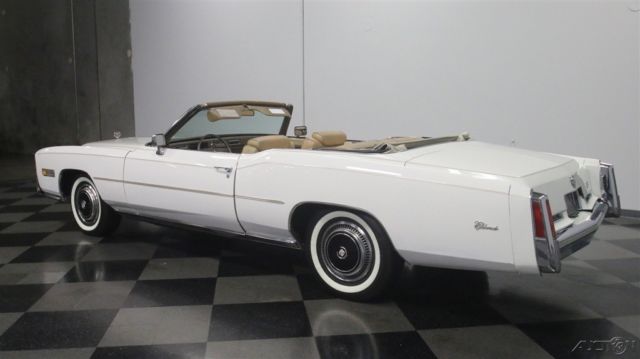 1976 White Cadillac Eldorado
