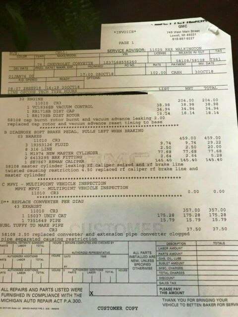 1976 Burgundy Chevrolet Corvette