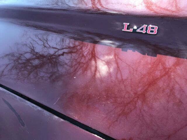 1976 Burgundy Chevrolet Corvette