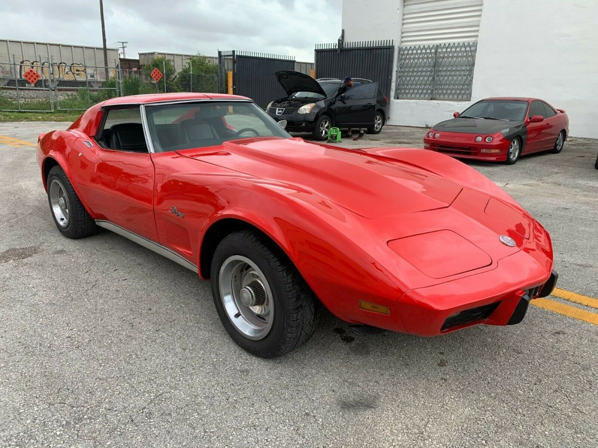 1976 Red Chevrolet CORVETTE