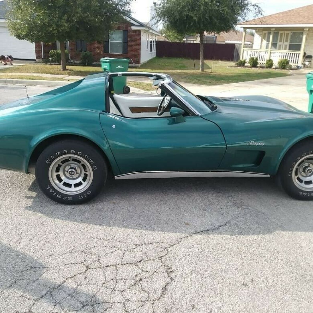 1976 Green Chevrolet Corvette Coupe
