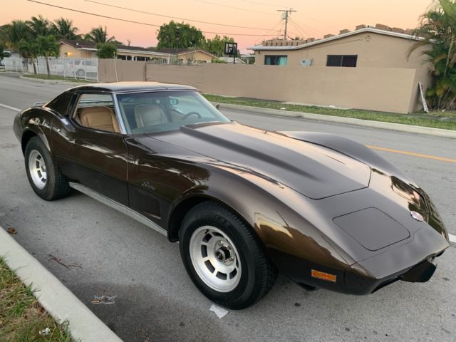1976 Brown Chevrolet Corvette