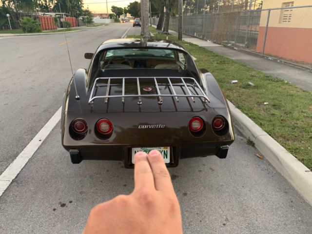 1976 Brown Chevrolet Corvette