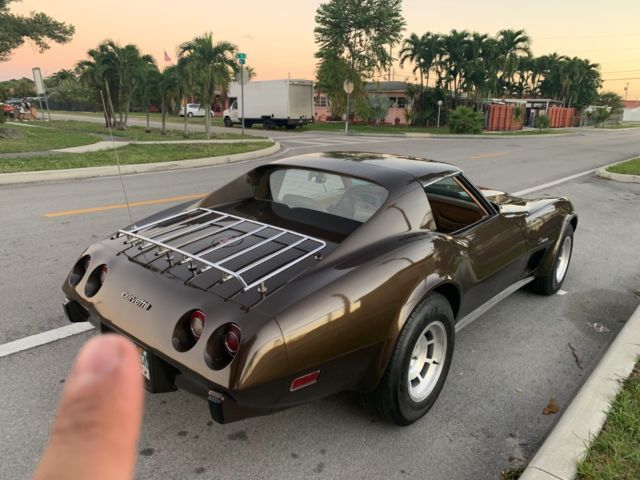 1976 Brown Chevrolet Corvette