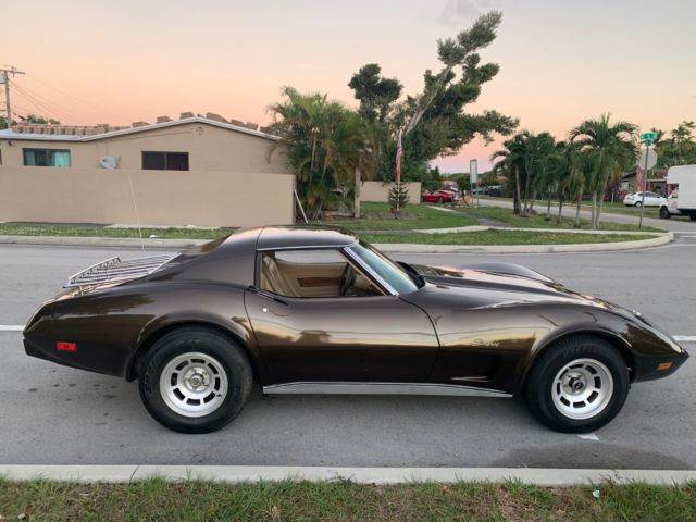 1976 Brown Chevrolet Corvette