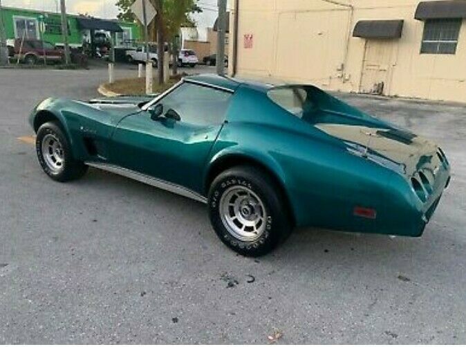 1976 Green Chevrolet Corvette