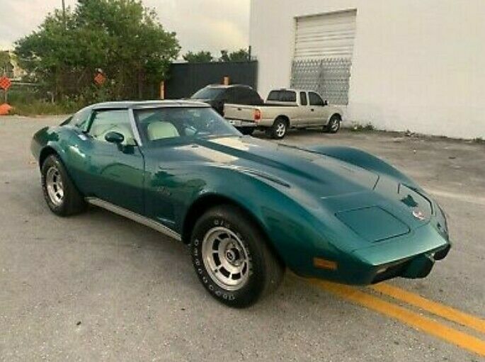 1976 Green Chevrolet Corvette