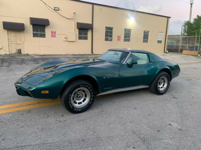 1976 Green Chevrolet Corvette