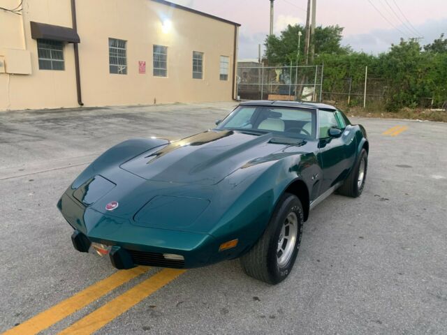 1976 Green Chevrolet Corvette