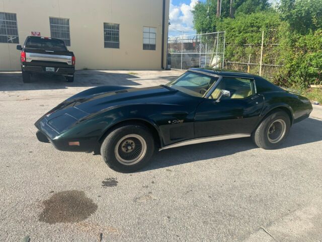 1976 Green Chevrolet Corvette