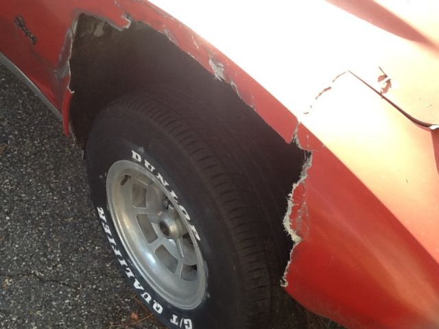 1976 Red Chevrolet Corvette Coupe