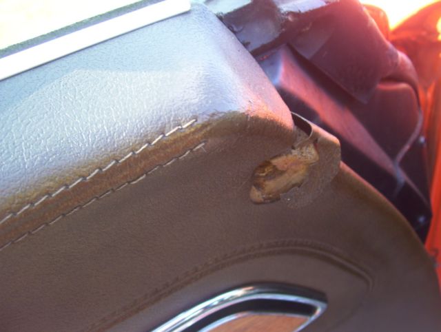 1976 Orange Chevrolet Corvette Coupe