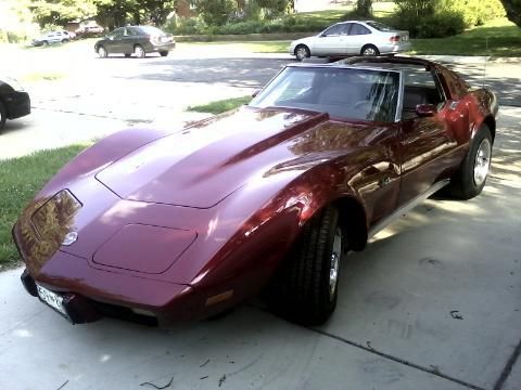 1976 Red Metallic Chevrolet Corvette Coupe