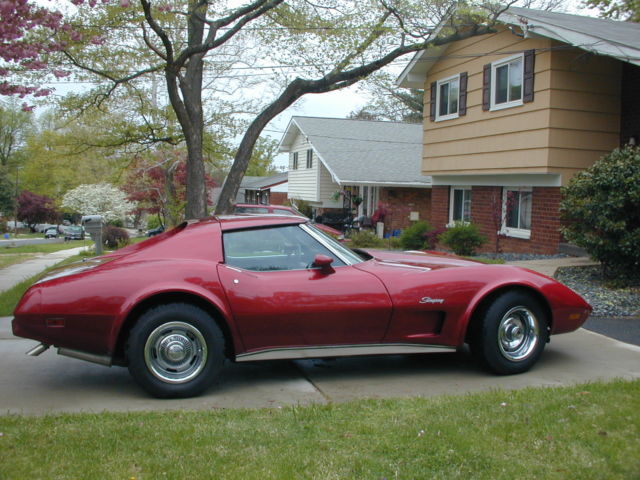 1976 Red Metallic Chevrolet Corvette Coupe