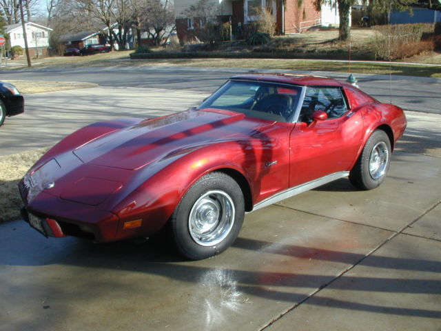 1976 Red Metallic Chevrolet Corvette Coupe