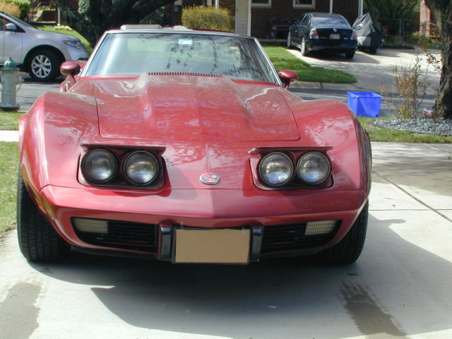 1976 Red Metallic Chevrolet Corvette Coupe