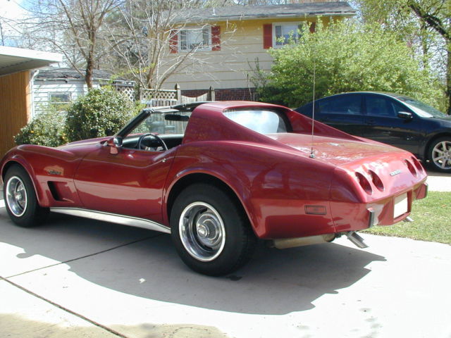1976 Red Metallic Chevrolet Corvette Coupe