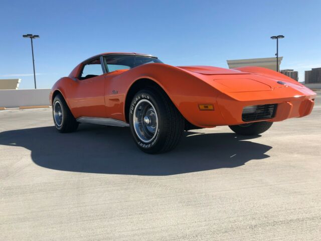 1976 Orange Flame Chevrolet Corvette Coupe