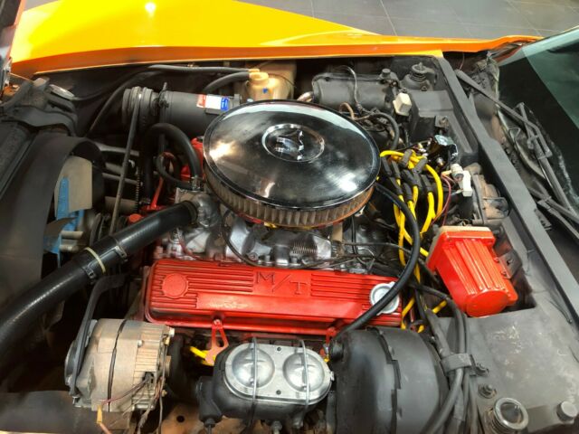 1976 Orange Flame Chevrolet Corvette Coupe