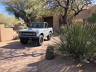 1976 Gray Ford Bronco SUV