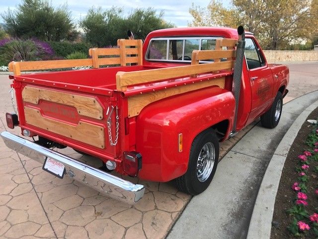 1976 Red Dodge Other Pickups Standard Cab Pickup