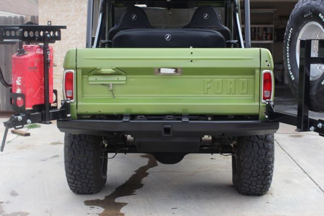 1976 Army Green Ford Bronco SUV