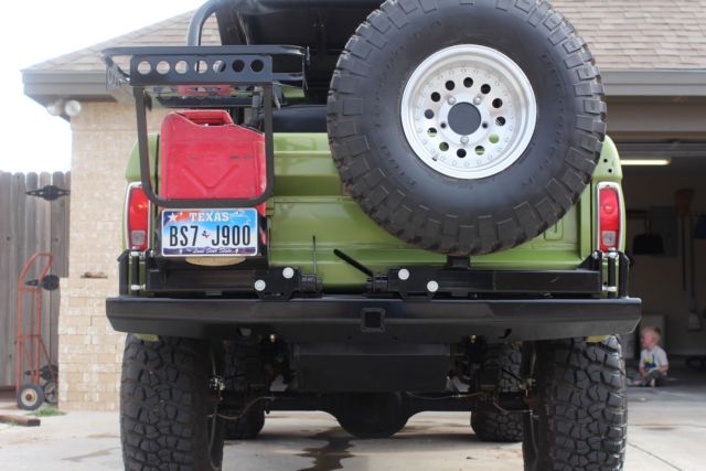 1976 Army Green Ford Bronco SUV