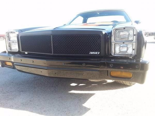 1976 Black Chevrolet El Camino