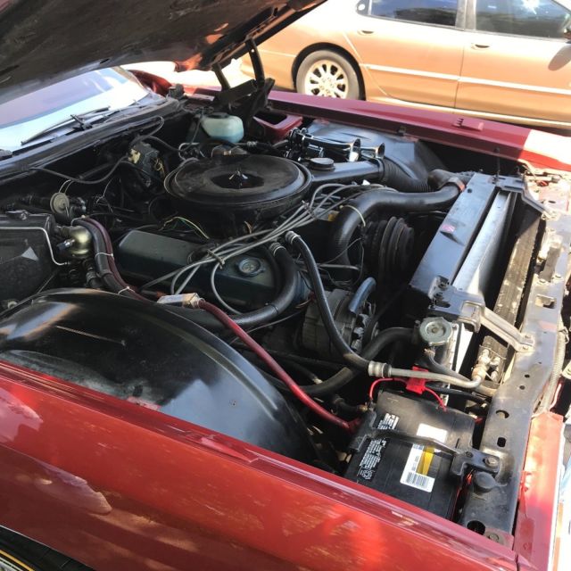 1976 White Cadillac Eldorado Coupe