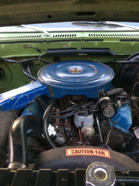 1976 Green Ford F-150 Standard Cab Pickup