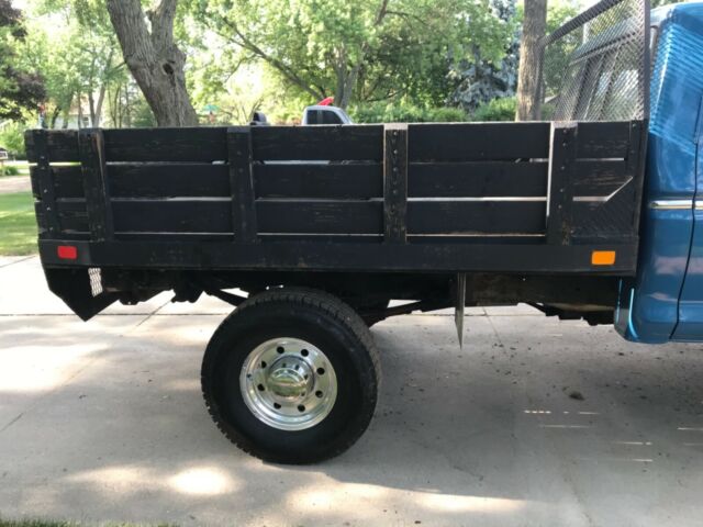 1976 Blue Ford F-250 Standard Cab Pickup