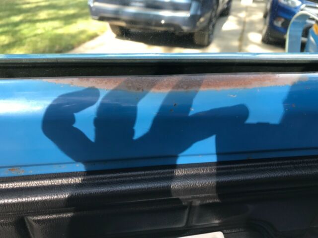 1976 Blue Ford F-250 Standard Cab Pickup