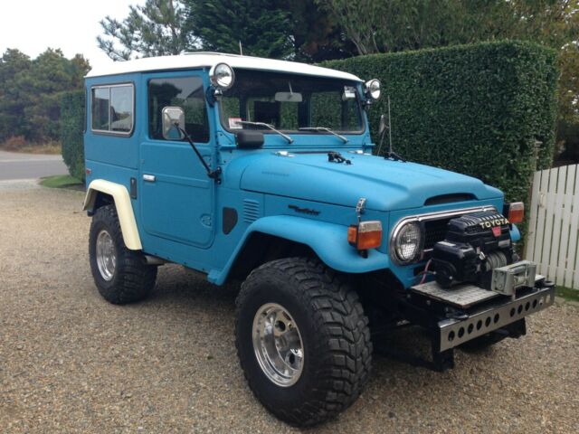 1976 Blue Toyota Land Cruiser