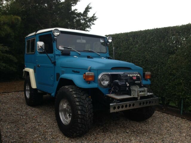 1976 Blue Toyota Land Cruiser
