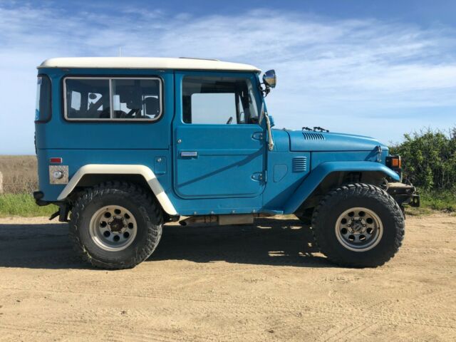 1976 Blue Toyota Land Cruiser